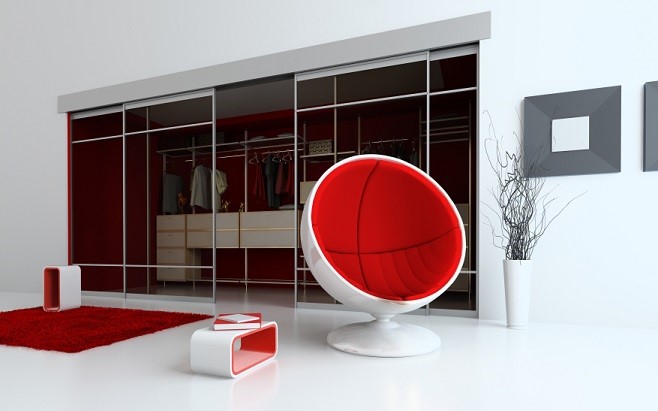 modern apartment interior (3D rendering)